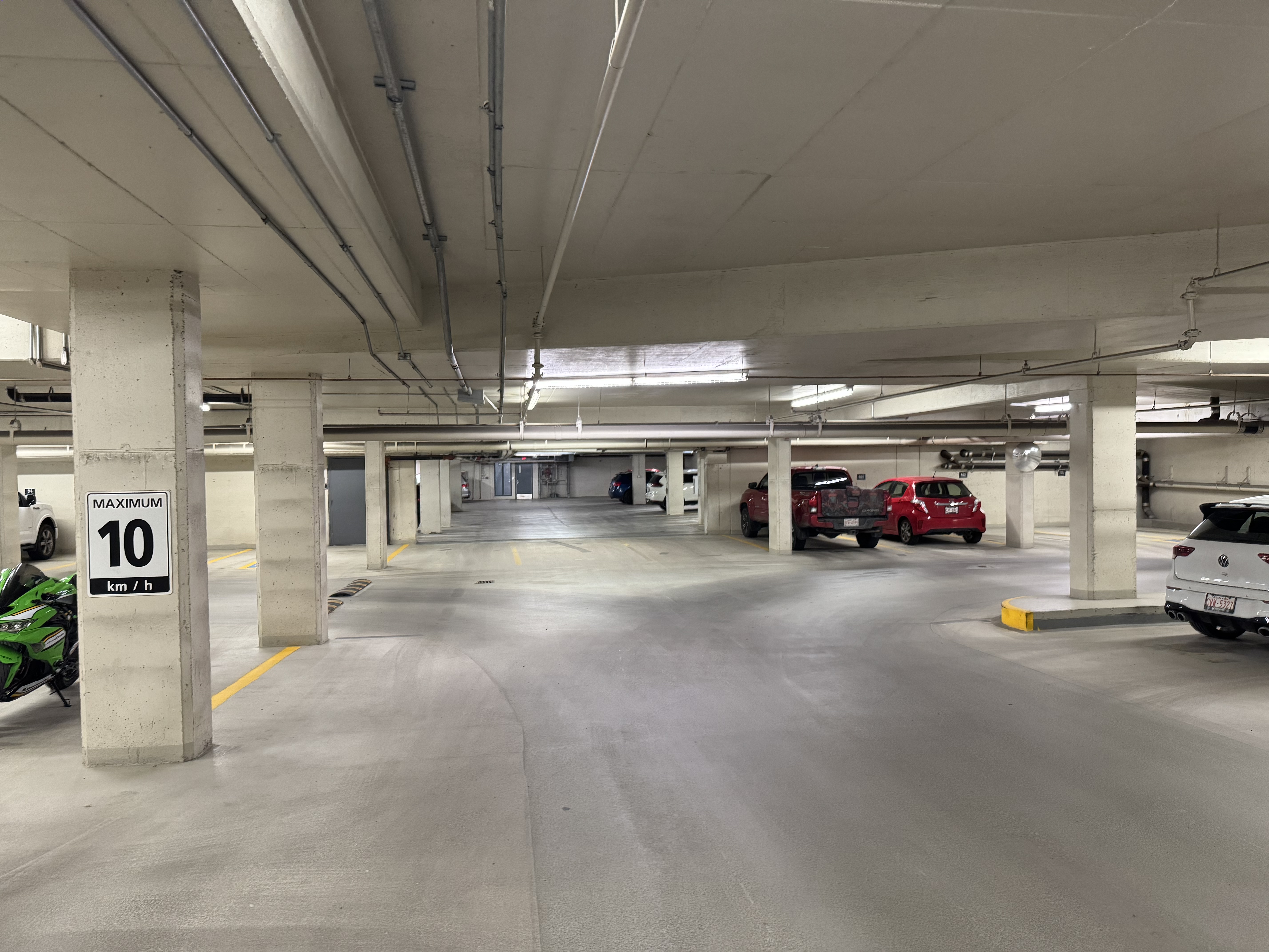 Office space showcasing natural light